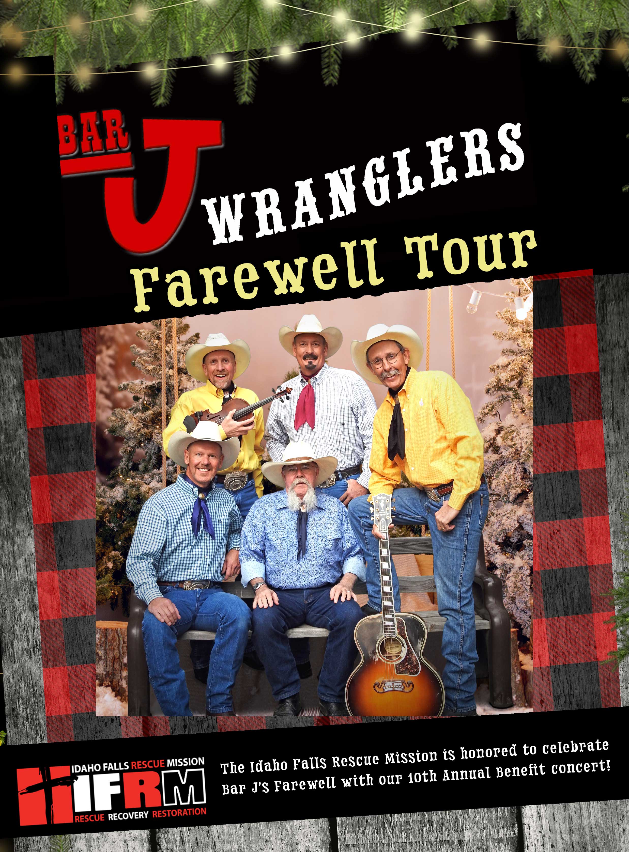 bar j wranglers farewell tour schedule